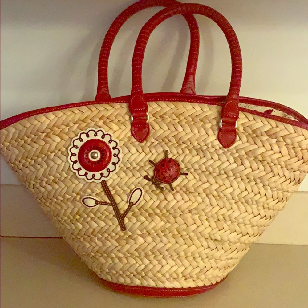 NWOT: Brighton Ladybug 🐞 Weaved Sachel Strap